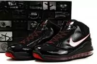 nike basketall chaussures lebron vii-12 blanc mark rouge kobe 6 pas cher